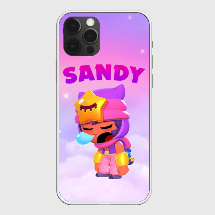 Чехол для iPhone 12 Pro Max BRAWL STARS - SANDY фото