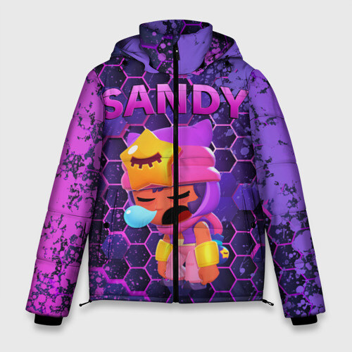 Мужская зимняя куртка 3D Brawl Stars SANDY фото