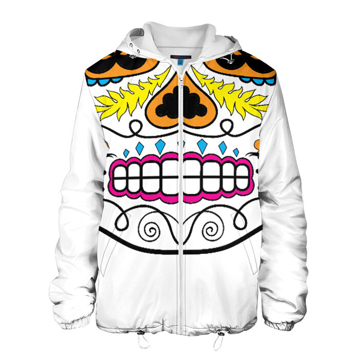 Мужская куртка 3D Мексиканский череп - Skull фото