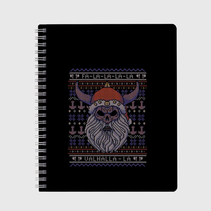 Тетрадь Vikings Xmas Sweater фото