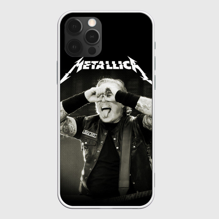 Чехол для iPhone 12 Pro Max Metallica фото