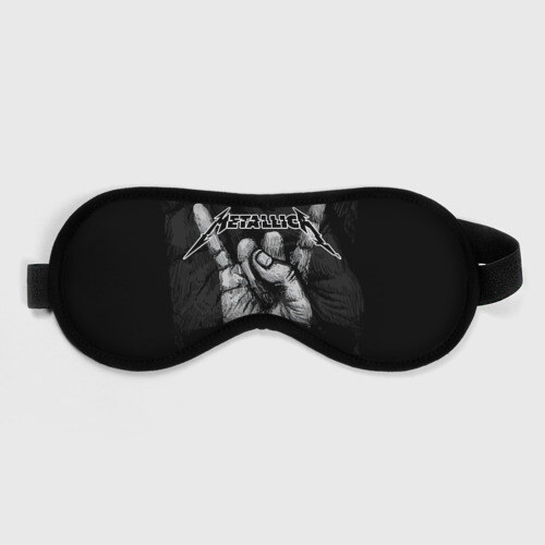 Маска для сна 3D Metallica фото
