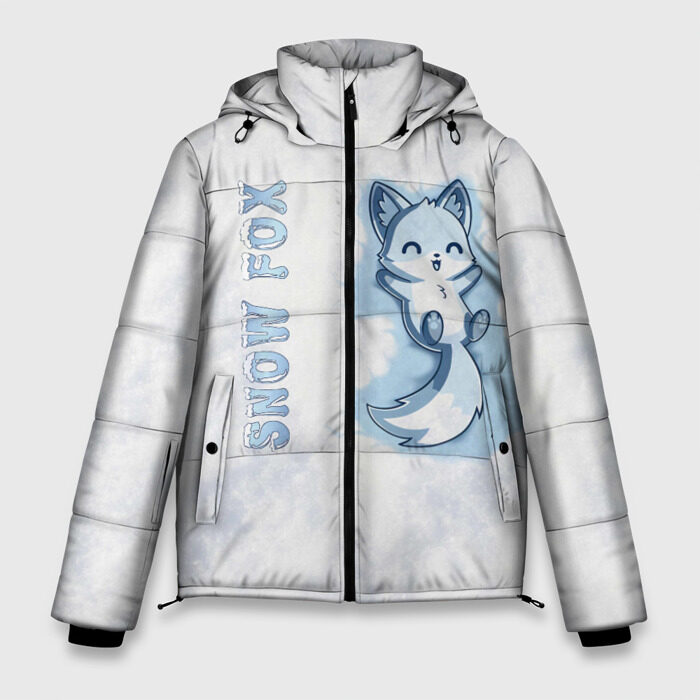 Мужская зимняя куртка 3D Snow fox фото