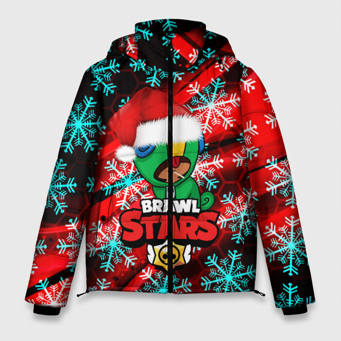 Мужская зимняя куртка 3D BRAWL STARS 2020 фото
