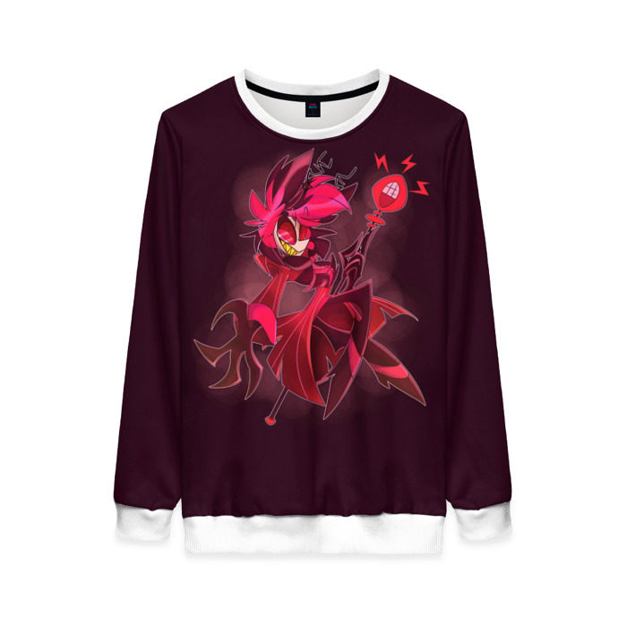 Женский свитшот 3D Отель хазбин фото