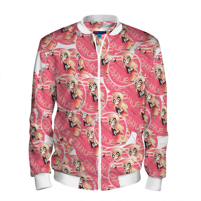 Мужской бомбер 3D Отель хазбин фото