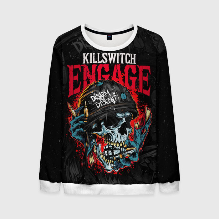 Мужской свитшот 3D Killswitch Engage фото
