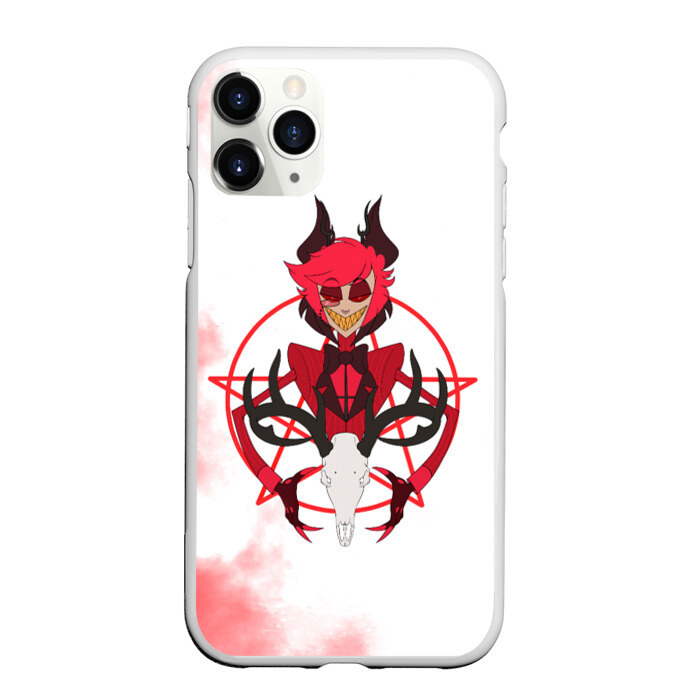 Чехол для iPhone 11 Pro матовый Hazbin Hotel фото