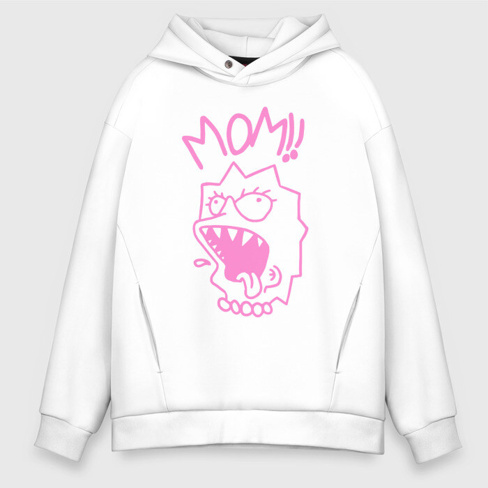 Мужское худи Oversize хлопок LIL PEEP TATTOO LISA фото