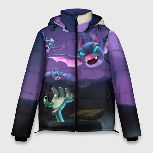 Мужская зимняя куртка 3D Clash of Clans фото