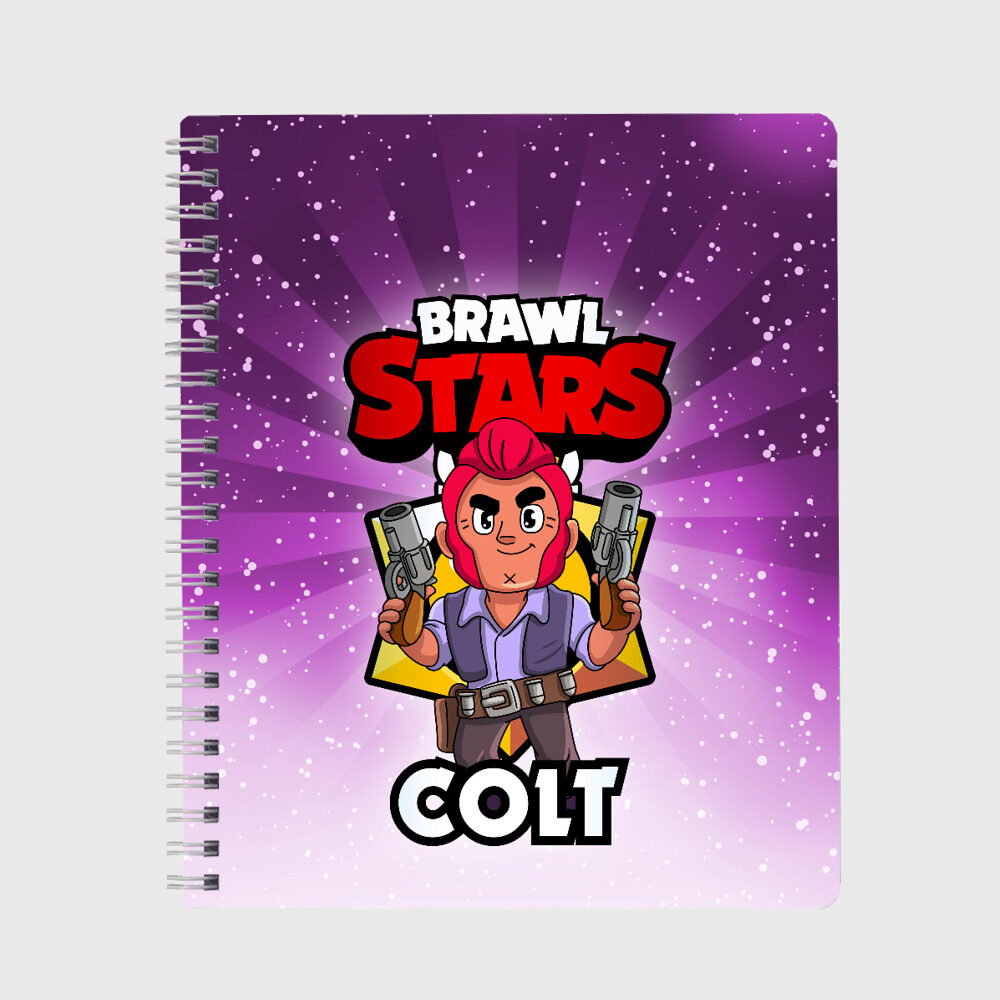 Тетрадь BRAWL STARS COLT фото