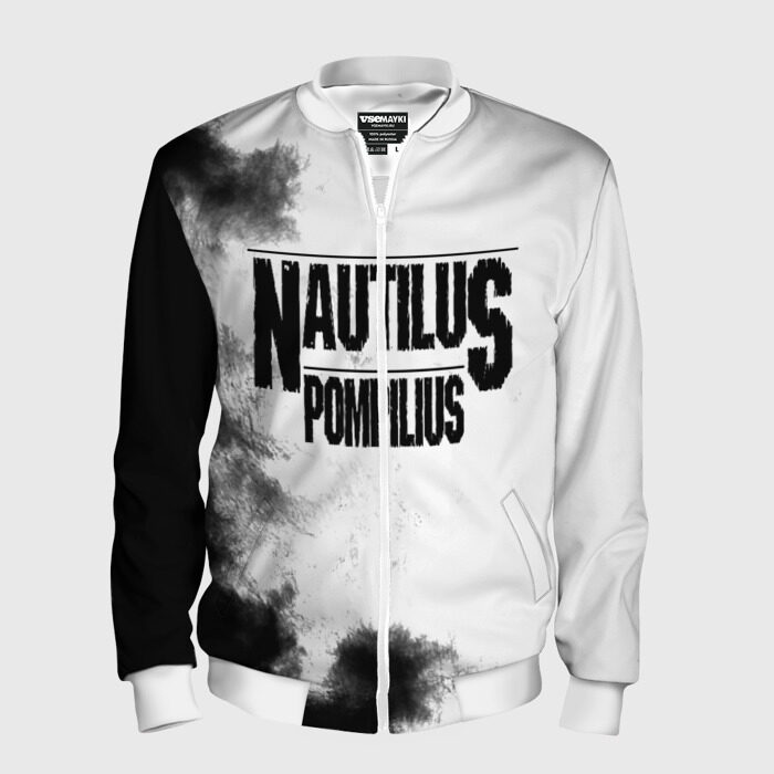 Мужской бомбер 3D Nautilus Pompilius фото