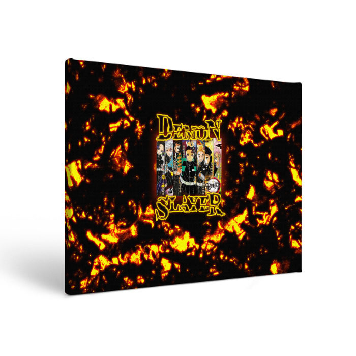 Холст прямоугольный Kimetsu no Yaiba  фото