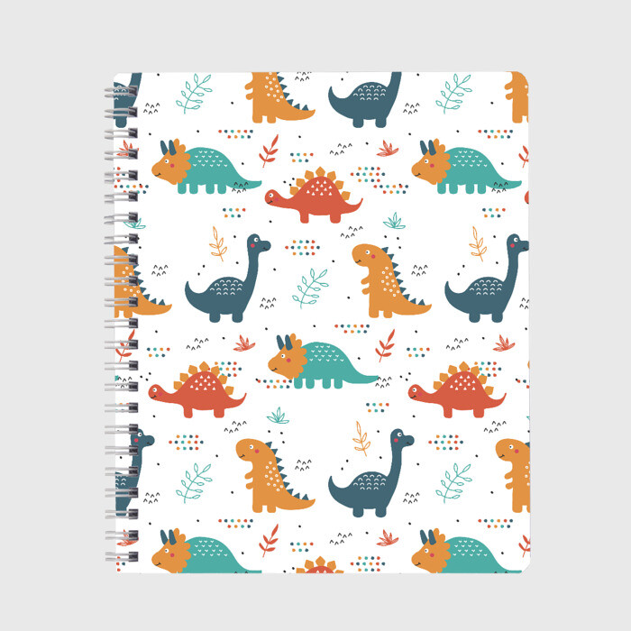 Тетрадь Милые динозавры фото