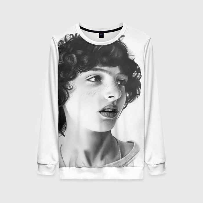 Женский свитшот 3D finn wolfhard фото