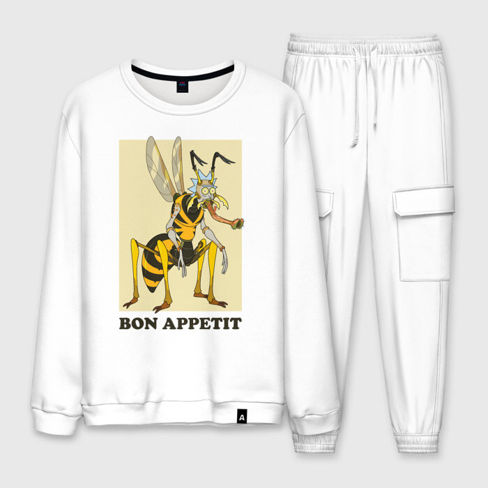 Мужской костюм хлопок BON APPETIT фото