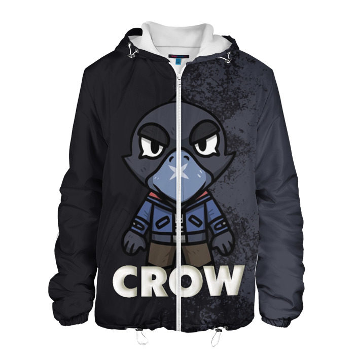 Мужская куртка 3D Brawl Stars CROW фото