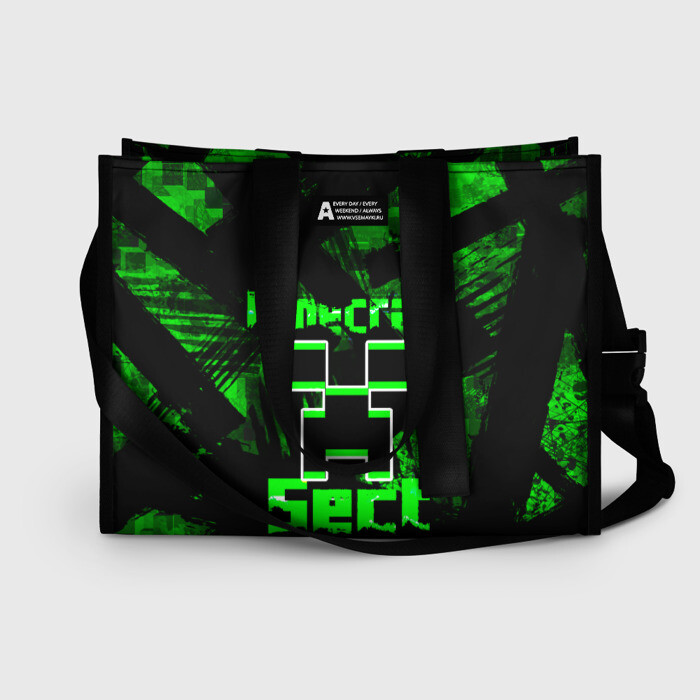 Сумка-шоппер 3D Minecraft фото