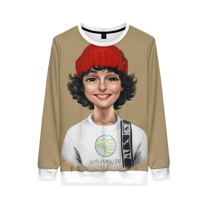 Женский свитшот 3D finn wolfhard фото