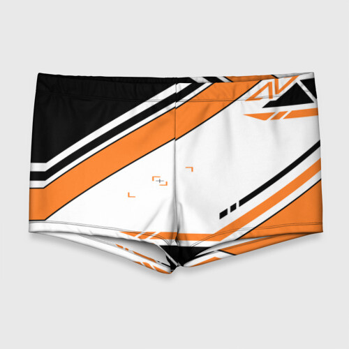 Мужские купальные плавки 3D Cs Go Asiimov Style #1 фото