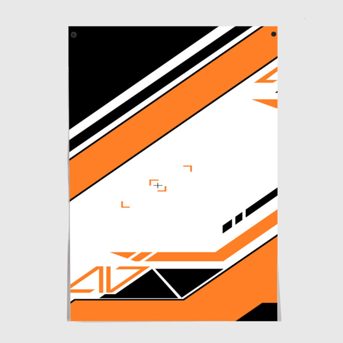 Постер Cs Go Asiimov Style #1 фото