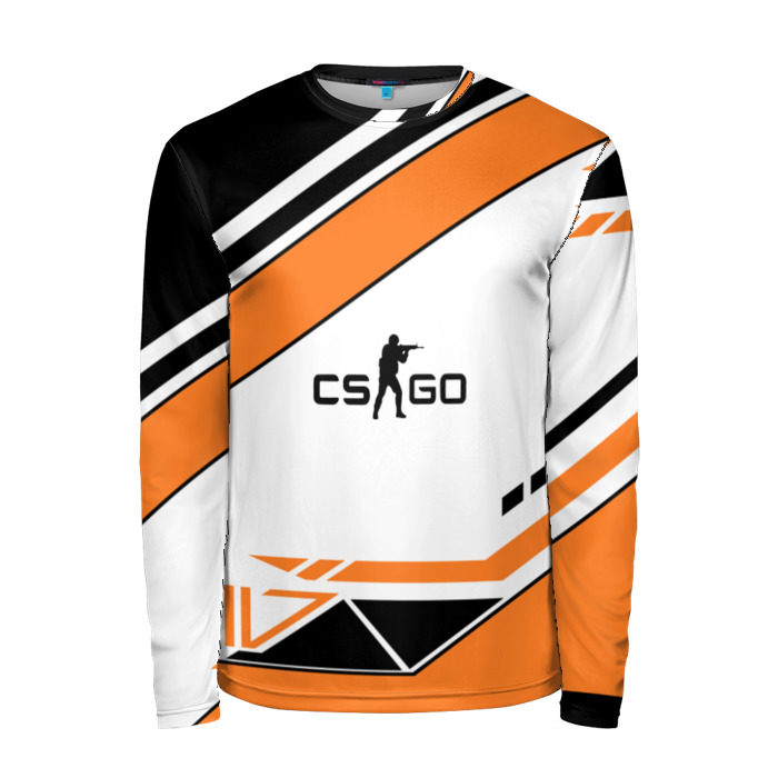 Мужской лонгслив 3D Cs Go Asiimov Style #2 фото
