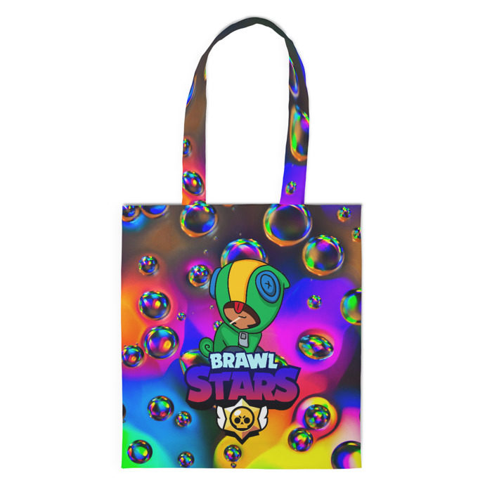 Сумка 3D повседневная Brawl Stars LEON bubble фото