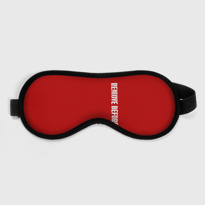 Маска для сна 3D Снять перед полетом фото