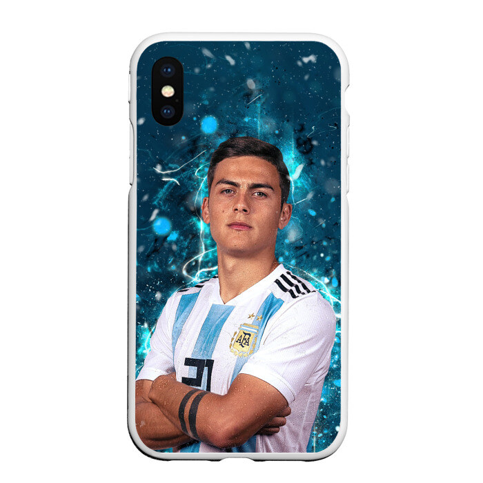 Чехол для iPhone XS Max матовый Дибала Аргентина фото