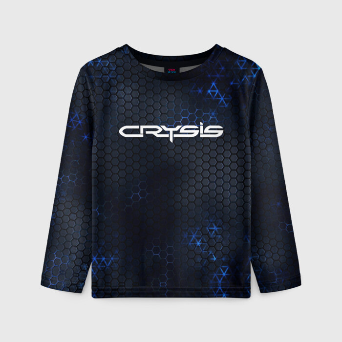 Детский лонгслив 3D Crysis Armor фото