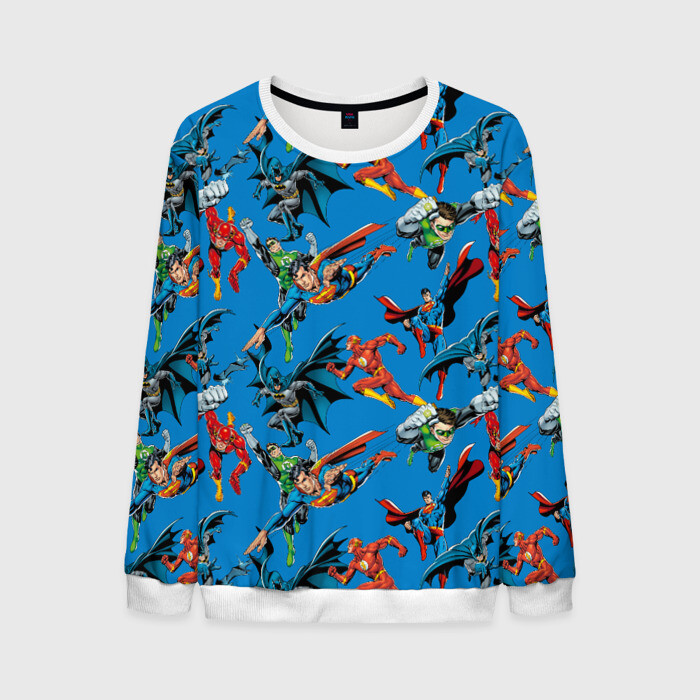 Мужской свитшот 3D Justice League фото
