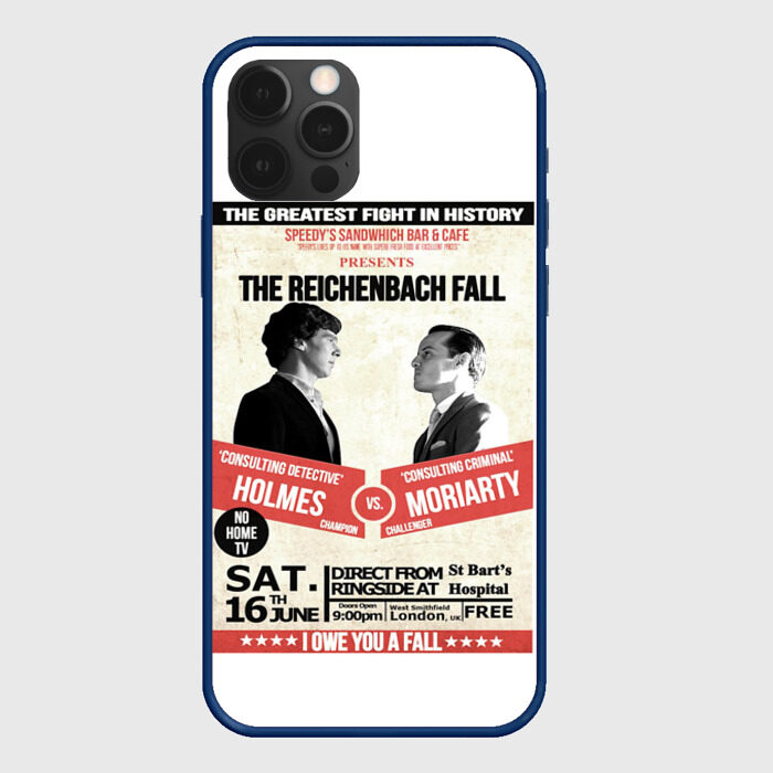 Чехол для iPhone 12 Pro The reichenbach fall фото