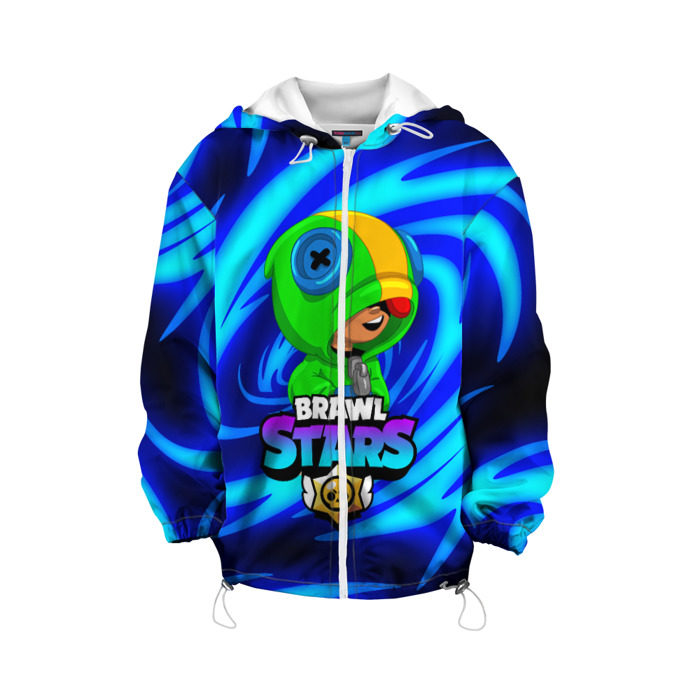 Детская куртка 3D BRAWL STARS LEON фото