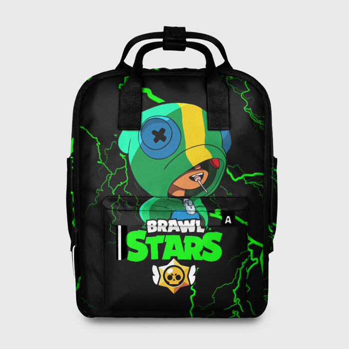 Женский рюкзак 3D Brawl Stars LEON фото