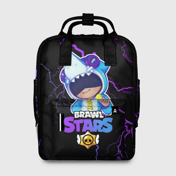 Женский рюкзак 3D Brawl Stars LEON фото