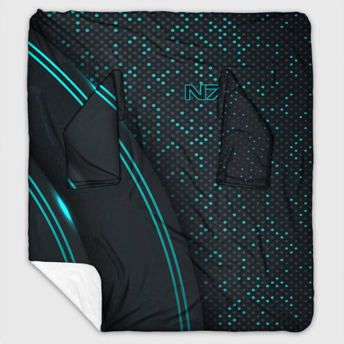 Плед с рукавами Mass Effect N7 фото