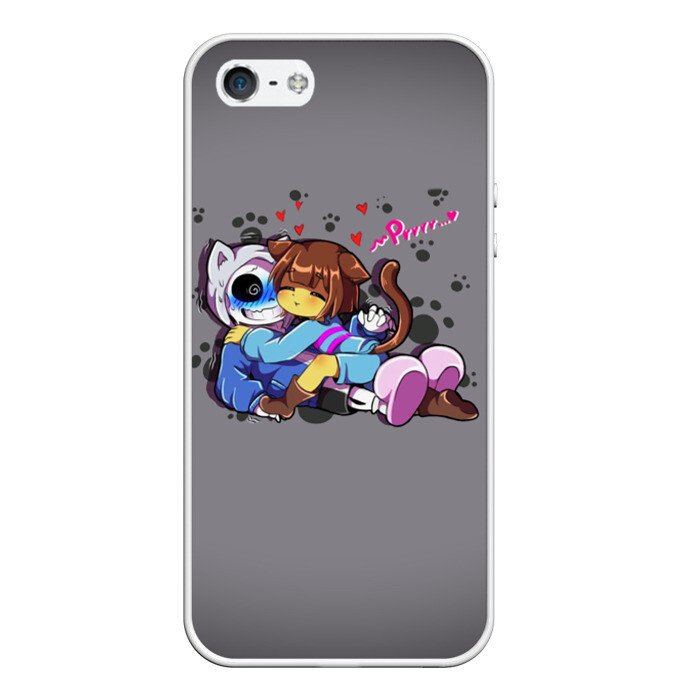 Чехол для iPhone 5/5S матовый UNDERTALE фото