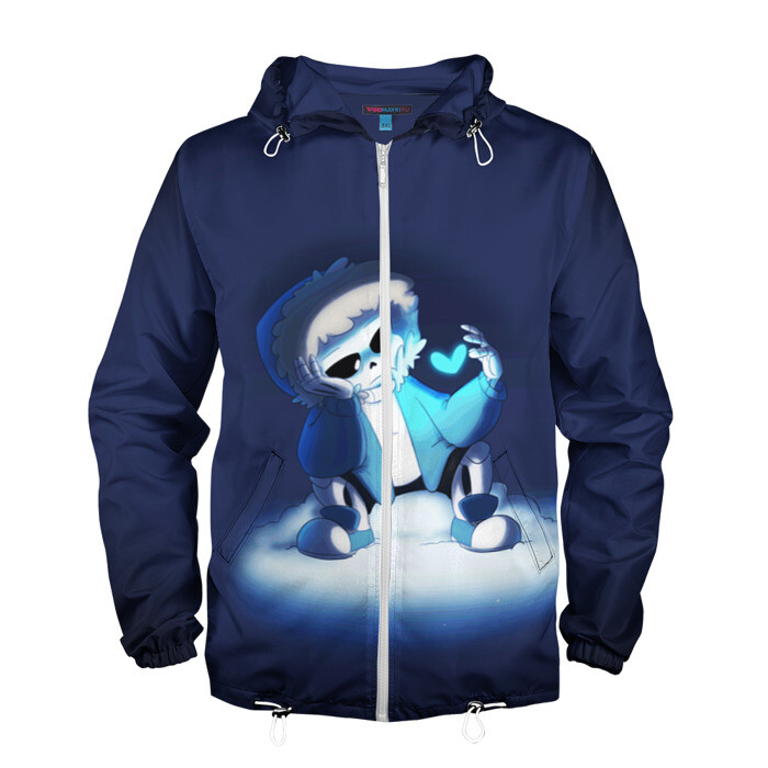 Мужская ветровка 3D UNDERTALE фото