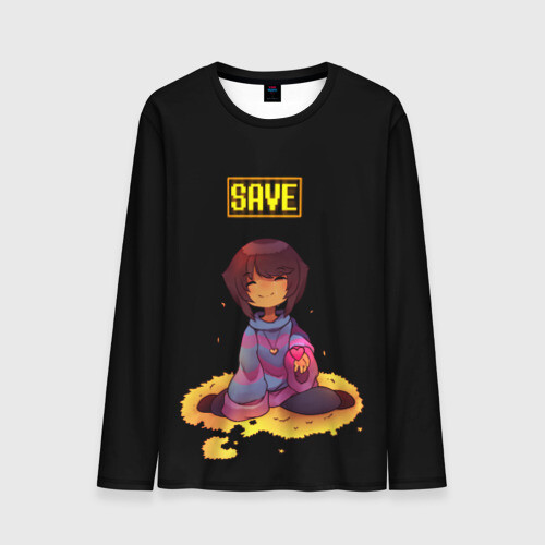 Мужской лонгслив 3D UNDERTALE FRISK фото