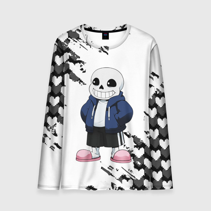 Мужской лонгслив 3D UNDERTALE фото