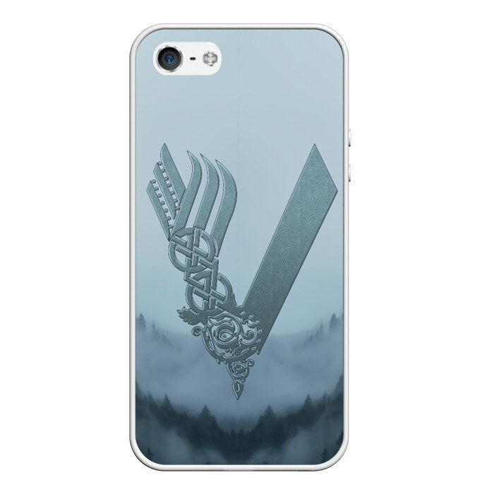 Чехол для iPhone 5/5S матовый vikings фото