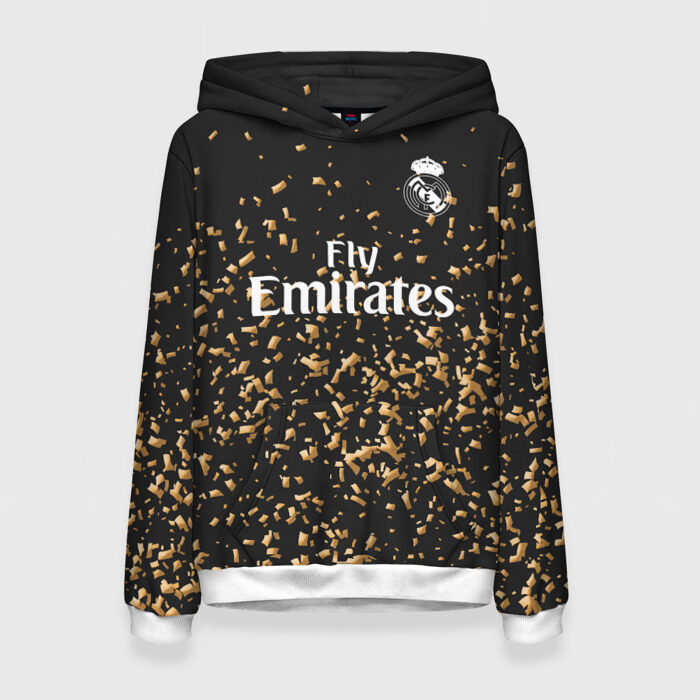 Женская толстовка 3D Real Madrid 4-th 19-20 фото