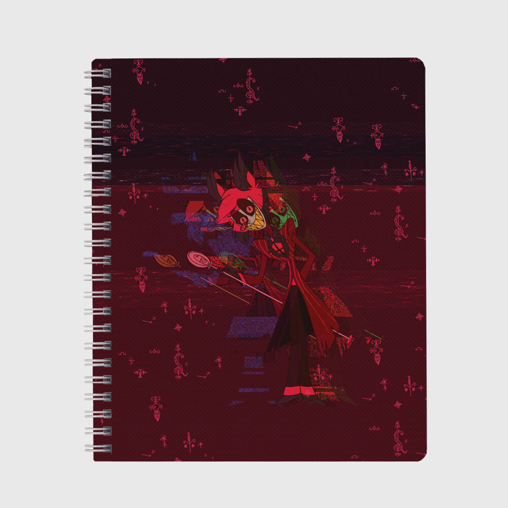 Тетрадь Hazbin Hotel Alastor фото