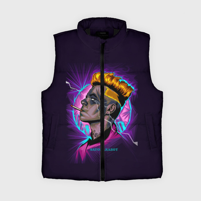 Женский жилет утепленный 3D SAYONARA BOY. фото