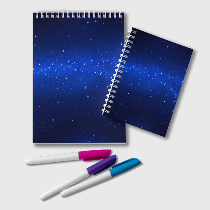 Блокнот BLUE STARRY SKY фото