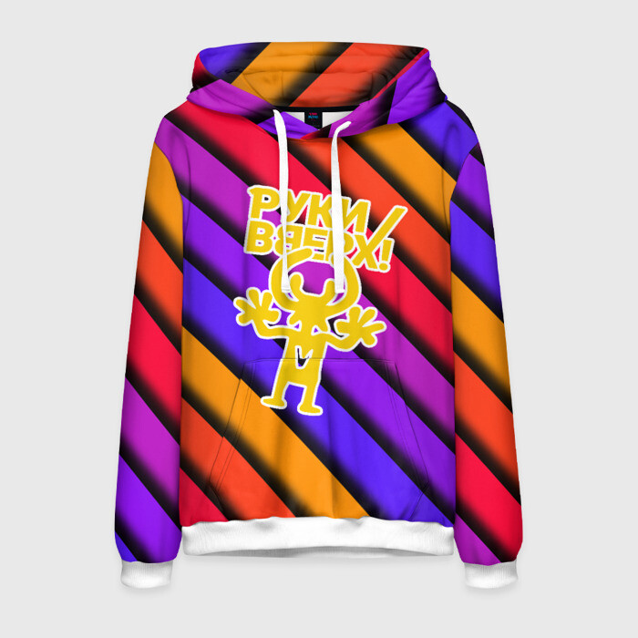 Мужская толстовка 3D Руки Вверх фото