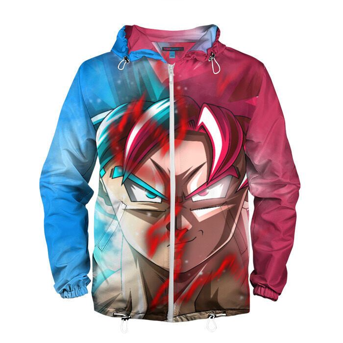 Мужская ветровка 3D Dragon Ball фото