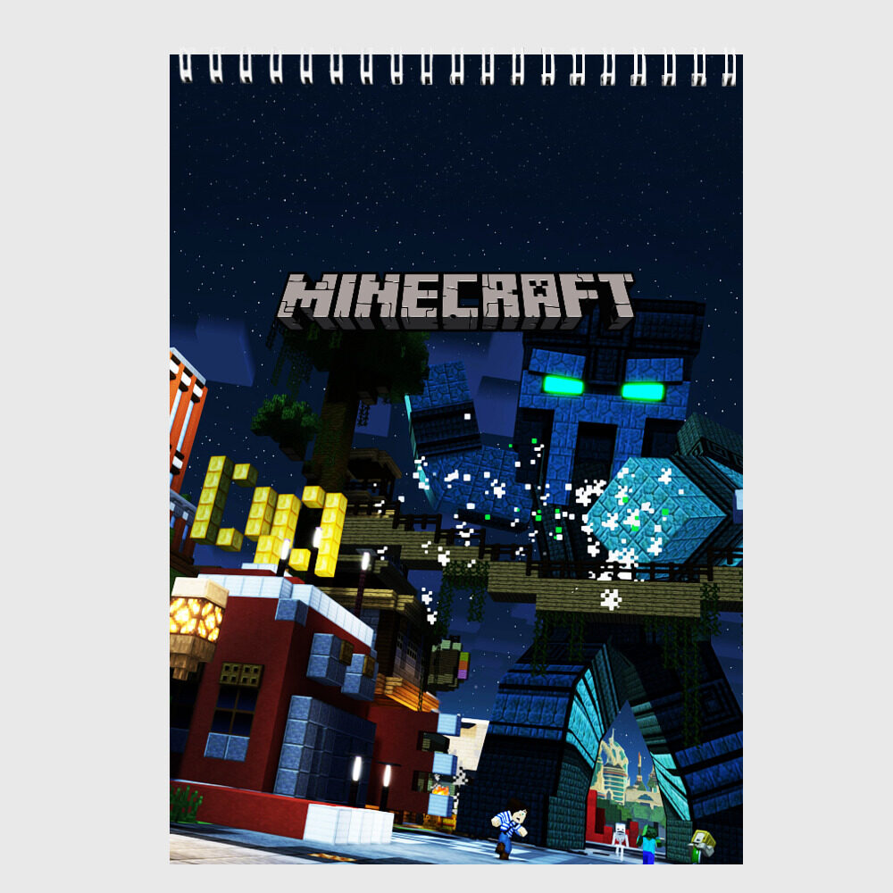 Скетчбук MINECRAFT фото
