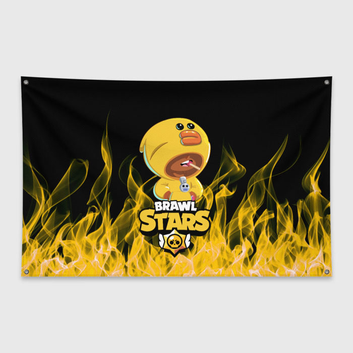 Флаг-баннер BRAWL STARS SALLY LEON фото
