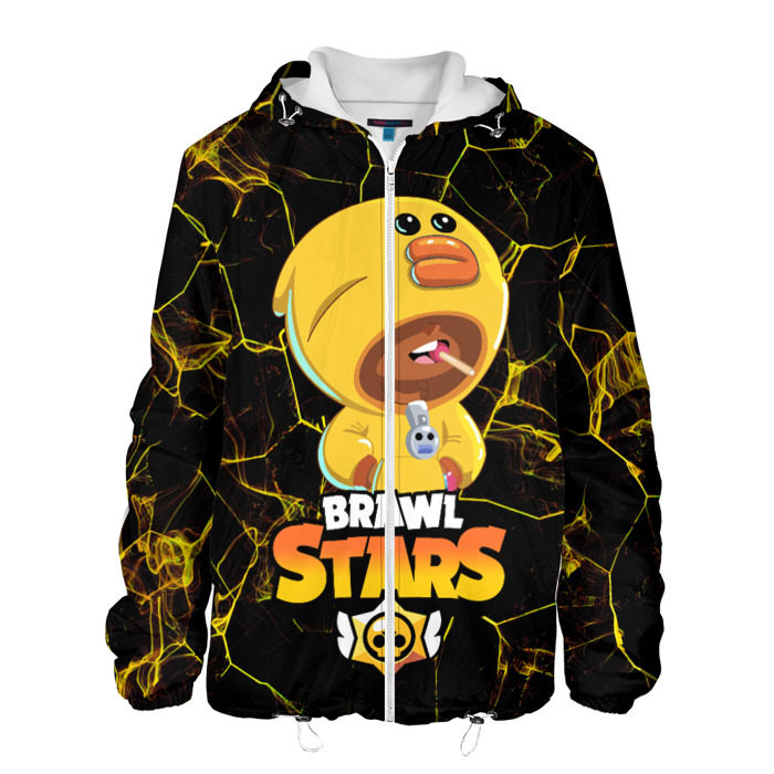 Мужская куртка 3D BRAWL STARS SALLY LEON. фото